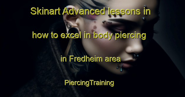 Skinart Advanced lessons in how to excel in body piercing in Fredheim area | PiercingTraining | PiercingClasses | SkinartTraining-Norway