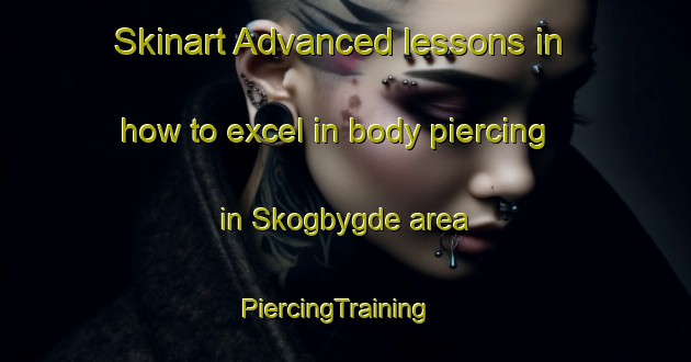 Skinart Advanced lessons in how to excel in body piercing in Skogbygde area | PiercingTraining | PiercingClasses | SkinartTraining-Norway