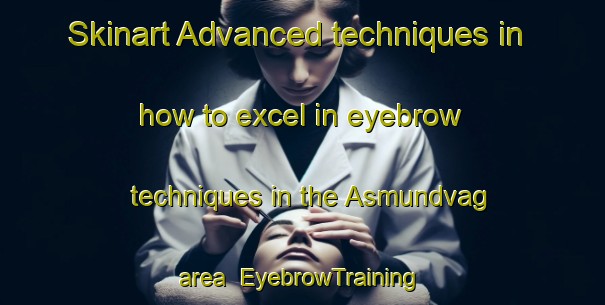 Skinart Advanced techniques in how to excel in eyebrow techniques in the Asmundvag area | EyebrowTraining | EyebrowClasses | SkinartTraining-Norway