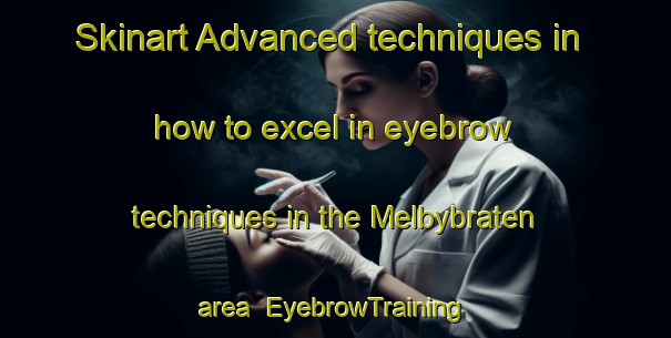 Skinart Advanced techniques in how to excel in eyebrow techniques in the Melbybraten area | EyebrowTraining | EyebrowClasses | SkinartTraining-Norway