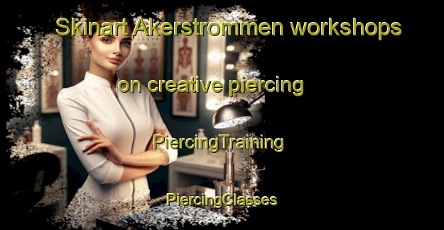 Skinart Akerstrommen workshops on creative piercing | #PiercingTraining #PiercingClasses #SkinartTraining-Norway