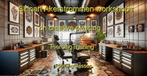 Skinart Akerstrommen workshops on creative piercing | #PiercingTraining #PiercingClasses #SkinartTraining-Norway