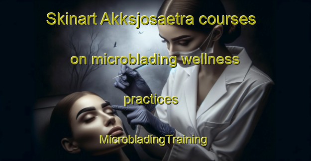 Skinart Akksjosaetra courses on microblading wellness practices | #MicrobladingTraining #MicrobladingClasses #SkinartTraining-Norway