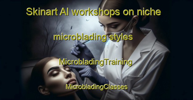 Skinart Al workshops on niche microblading styles | #MicrobladingTraining #MicrobladingClasses #SkinartTraining-Norway