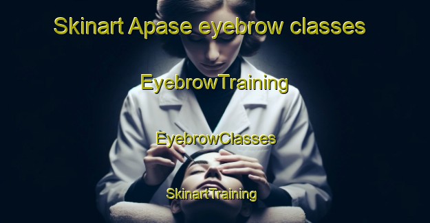 Skinart Apase eyebrow classes | EyebrowTraining | EyebrowClasses | SkinartTraining-Norway