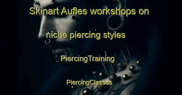 Skinart Aufles workshops on niche piercing styles | PiercingTraining | PiercingClasses | SkinartTraining-Norway
