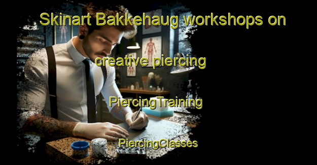 Skinart Bakkehaug workshops on creative piercing | #PiercingTraining #PiercingClasses #SkinartTraining-Norway