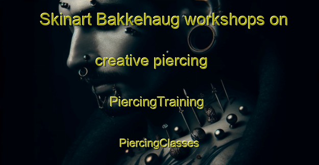 Skinart Bakkehaug workshops on creative piercing | #PiercingTraining #PiercingClasses #SkinartTraining-Norway