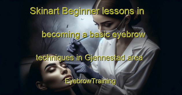 Skinart Beginner lessons in becoming a basic eyebrow techniques in Gjennestad area | EyebrowTraining | EyebrowClasses | SkinartTraining-Norway