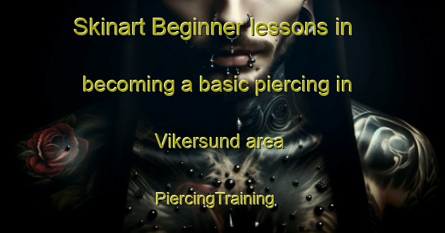 Skinart Beginner lessons in becoming a basic piercing in Vikersund area | PiercingTraining | PiercingClasses | SkinartTraining-Norway