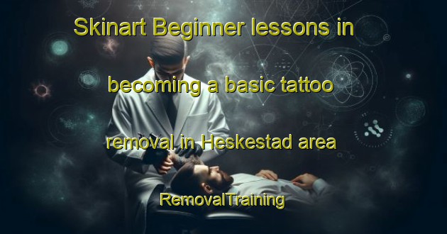 Skinart Beginner lessons in becoming a basic tattoo removal in Heskestad area | RemovalTraining | RemovalClasses | SkinartTraining-Norway