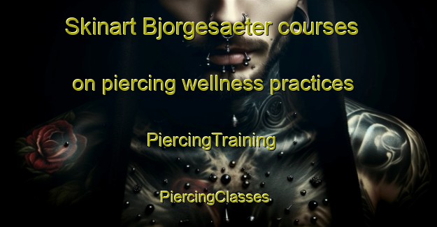 Skinart Bjorgesaeter courses on piercing wellness practices | PiercingTraining | PiercingClasses | SkinartTraining-Norway