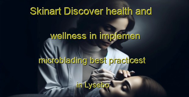 Skinart Discover health and wellness in implemen microblading best practicest in Lysebo | MicrobladingTraining | MicrobladingClasses | SkinartTraining-Norway