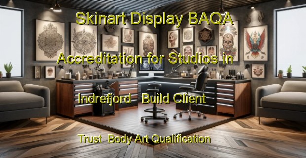 Skinart Display BAQA Accreditation for Studios in Indrefjord - Build Client Trust | Body Art Qualification Authority | BAQA-Norway