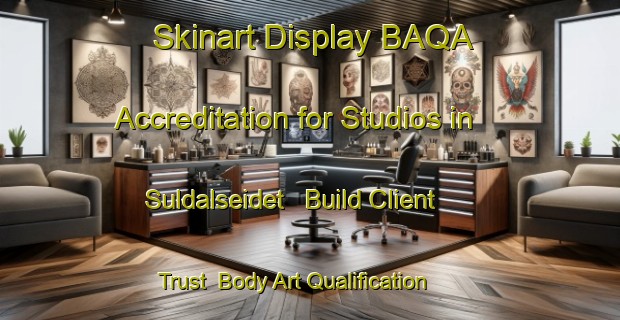 Skinart Display BAQA Accreditation for Studios in Suldalseidet - Build Client Trust | Body Art Qualification Authority | BAQA-Norway