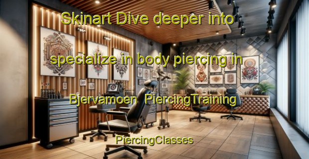 Skinart Dive deeper into specialize in body piercing in Bjervamoen | #PiercingTraining #PiercingClasses #SkinartTraining-Norway