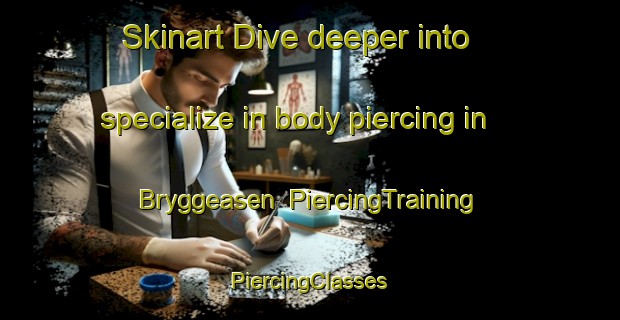 Skinart Dive deeper into specialize in body piercing in Bryggeasen | #PiercingTraining #PiercingClasses #SkinartTraining-Norway