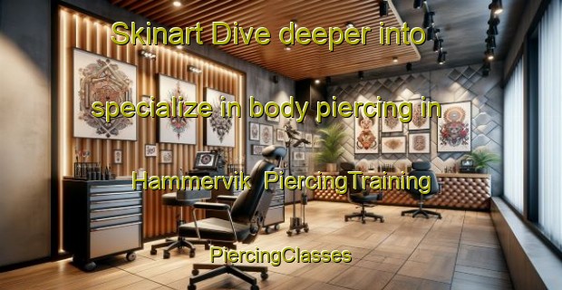 Skinart Dive deeper into specialize in body piercing in Hammervik | #PiercingTraining #PiercingClasses #SkinartTraining-Norway