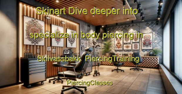 Skinart Dive deeper into specialize in body piercing in Skilvassbakk | PiercingTraining | PiercingClasses | SkinartTraining-Norway