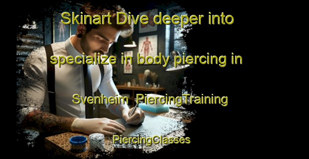 Skinart Dive deeper into specialize in body piercing in Svenheim | PiercingTraining | PiercingClasses | SkinartTraining-Norway