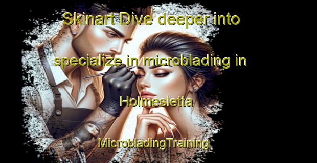 Skinart Dive deeper into specialize in microblading in Holmesletta | MicrobladingTraining | MicrobladingClasses | SkinartTraining-Norway
