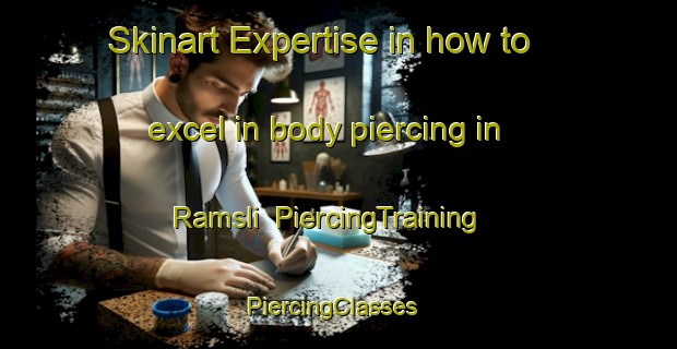 Skinart Expertise in how to excel in body piercing in Ramsli | PiercingTraining | PiercingClasses | SkinartTraining-Norway