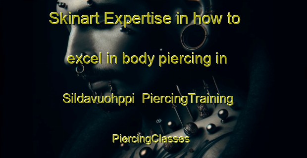 Skinart Expertise in how to excel in body piercing in Sildavuohppi | PiercingTraining | PiercingClasses | SkinartTraining-Norway