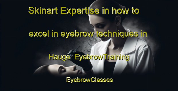 Skinart Expertise in how to excel in eyebrow techniques in Hauge | EyebrowTraining | EyebrowClasses | SkinartTraining-Norway