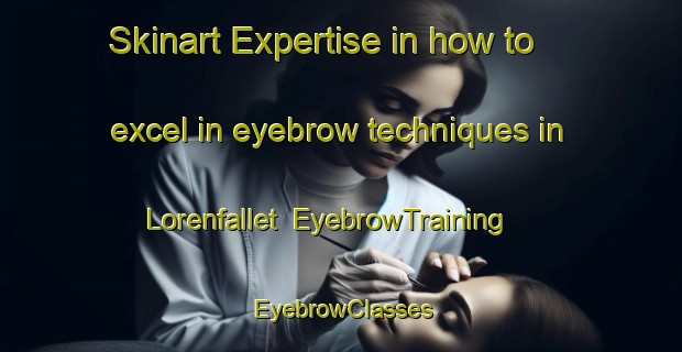 Skinart Expertise in how to excel in eyebrow techniques in Lorenfallet | EyebrowTraining | EyebrowClasses | SkinartTraining-Norway