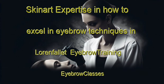 Skinart Expertise in how to excel in eyebrow techniques in Lorenfallet | EyebrowTraining | EyebrowClasses | SkinartTraining-Norway