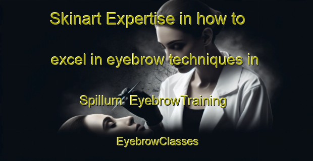 Skinart Expertise in how to excel in eyebrow techniques in Spillum | EyebrowTraining | EyebrowClasses | SkinartTraining-Norway