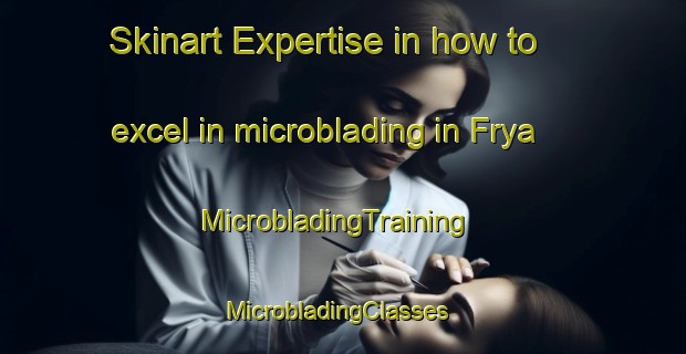 Skinart Expertise in how to excel in microblading in Frya | MicrobladingTraining | MicrobladingClasses | SkinartTraining-Norway