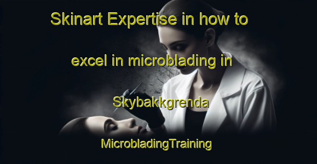 Skinart Expertise in how to excel in microblading in Skybakkgrenda | #MicrobladingTraining #MicrobladingClasses #SkinartTraining-Norway