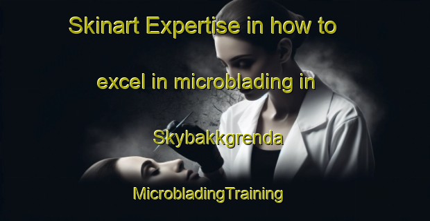 Skinart Expertise in how to excel in microblading in Skybakkgrenda | MicrobladingTraining | MicrobladingClasses | SkinartTraining-Norway