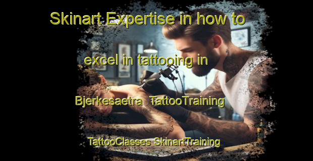 Skinart Expertise in how to excel in tattooing in Bjerkesaetra | #TattooTraining #TattooClasses #SkinartTraining-Norway