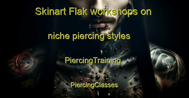 Skinart Flak workshops on niche piercing styles | #PiercingTraining #PiercingClasses #SkinartTraining-Norway