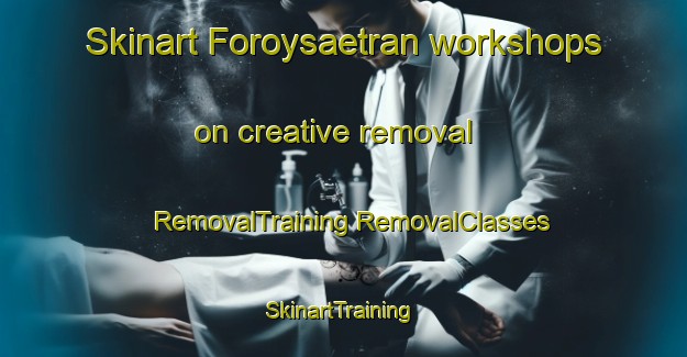 Skinart Foroysaetran workshops on creative removal | #RemovalTraining #RemovalClasses #SkinartTraining-Norway