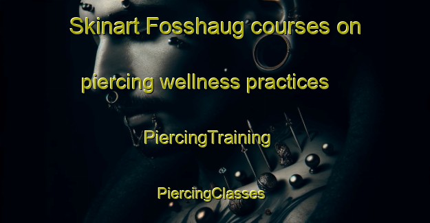 Skinart Fosshaug courses on piercing wellness practices | PiercingTraining | PiercingClasses | SkinartTraining-Norway