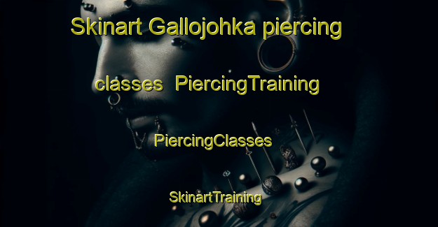 Skinart Gallojohka piercing classes | PiercingTraining | PiercingClasses | SkinartTraining-Norway