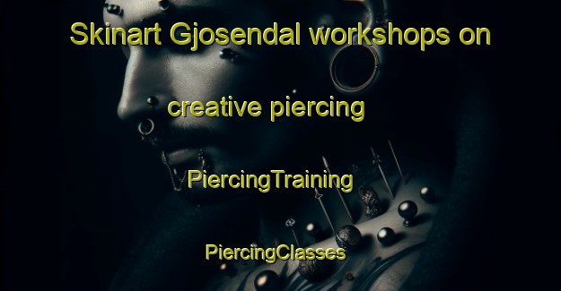 Skinart Gjosendal workshops on creative piercing | PiercingTraining | PiercingClasses | SkinartTraining-Norway