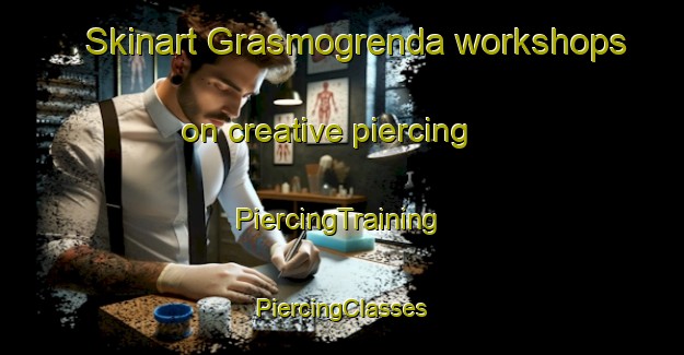 Skinart Grasmogrenda workshops on creative piercing | #PiercingTraining #PiercingClasses #SkinartTraining-Norway