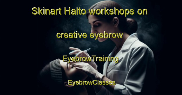 Skinart Halto workshops on creative eyebrow | EyebrowTraining | EyebrowClasses | SkinartTraining-Norway