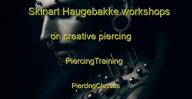 Skinart Haugebakke workshops on creative piercing | #PiercingTraining #PiercingClasses #SkinartTraining-Norway