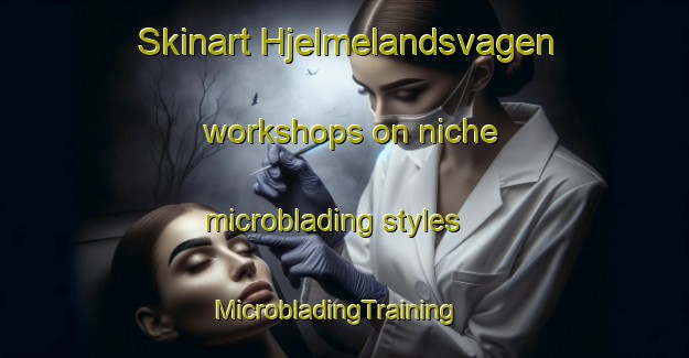 Skinart Hjelmelandsvagen workshops on niche microblading styles | MicrobladingTraining | MicrobladingClasses | SkinartTraining-Norway