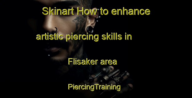 Skinart How to enhance artistic piercing skills in Flisaker area | #PiercingTraining #PiercingClasses #SkinartTraining-Norway