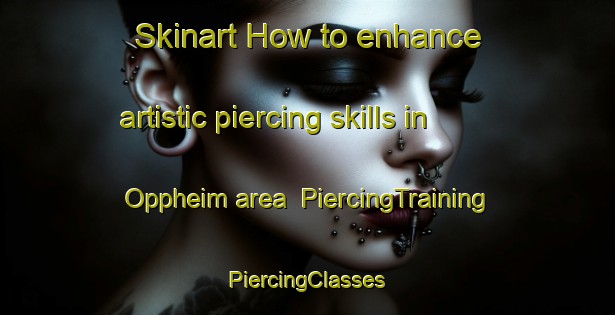 Skinart How to enhance artistic piercing skills in Oppheim area | #PiercingTraining #PiercingClasses #SkinartTraining-Norway