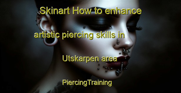Skinart How to enhance artistic piercing skills in Utskarpen area | PiercingTraining | PiercingClasses | SkinartTraining-Norway