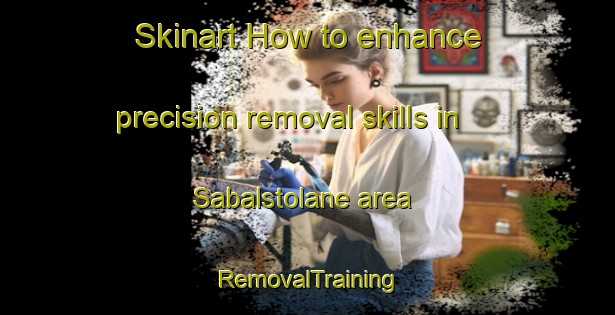 Skinart How to enhance precision removal skills in Sabalstolane area | RemovalTraining | RemovalClasses | SkinartTraining-Norway
