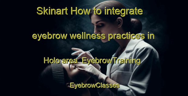 Skinart How to integrate eyebrow wellness practices in Holo area | EyebrowTraining | EyebrowClasses | SkinartTraining-Norway