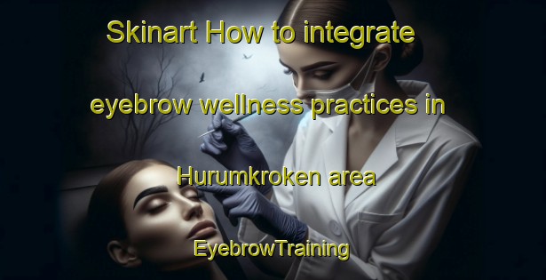 Skinart How to integrate eyebrow wellness practices in Hurumkroken area | EyebrowTraining | EyebrowClasses | SkinartTraining-Norway